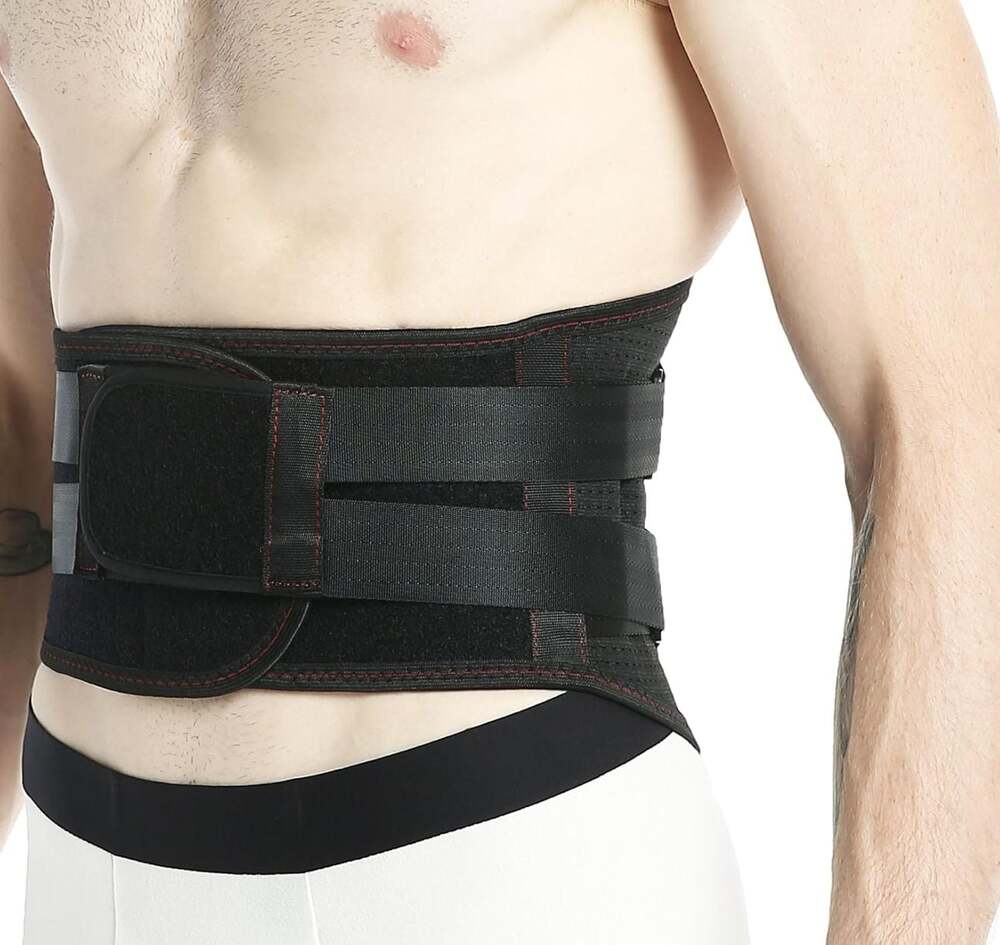 NEOtech NTC U045 Back Support Belt Breathable & Adjustable Lower Back Brace